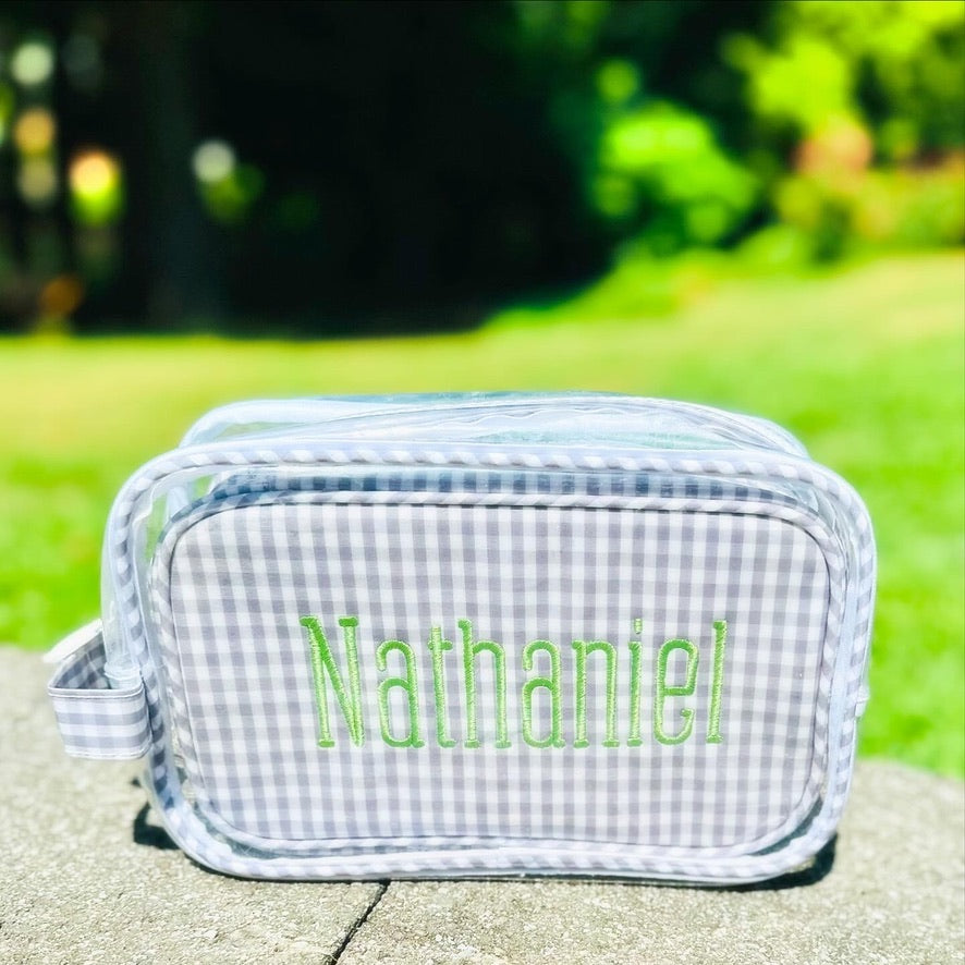 TRVL Duo clear bag