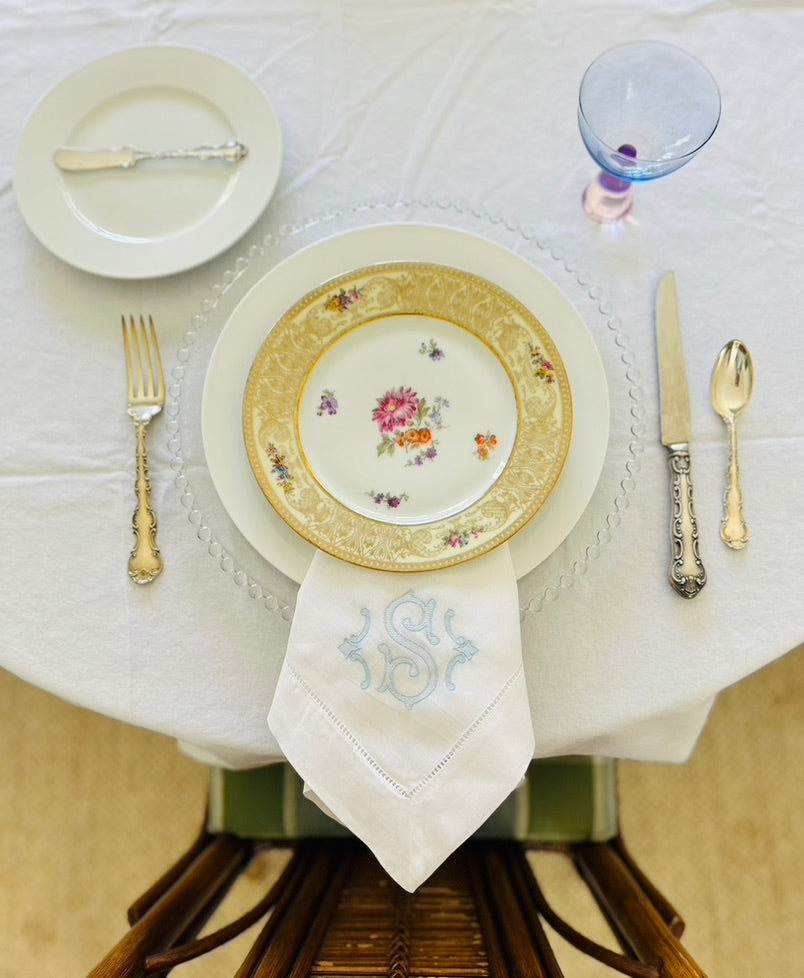 Linen dinner napkins