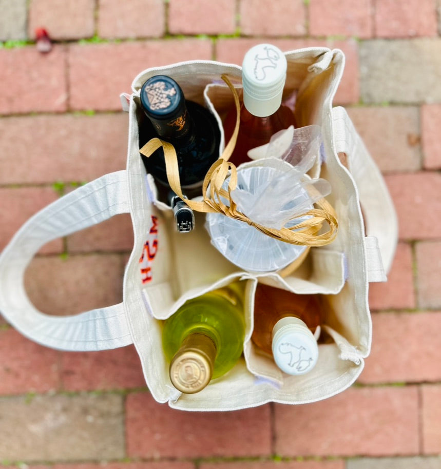 Wine tote - 4 bottle image 1