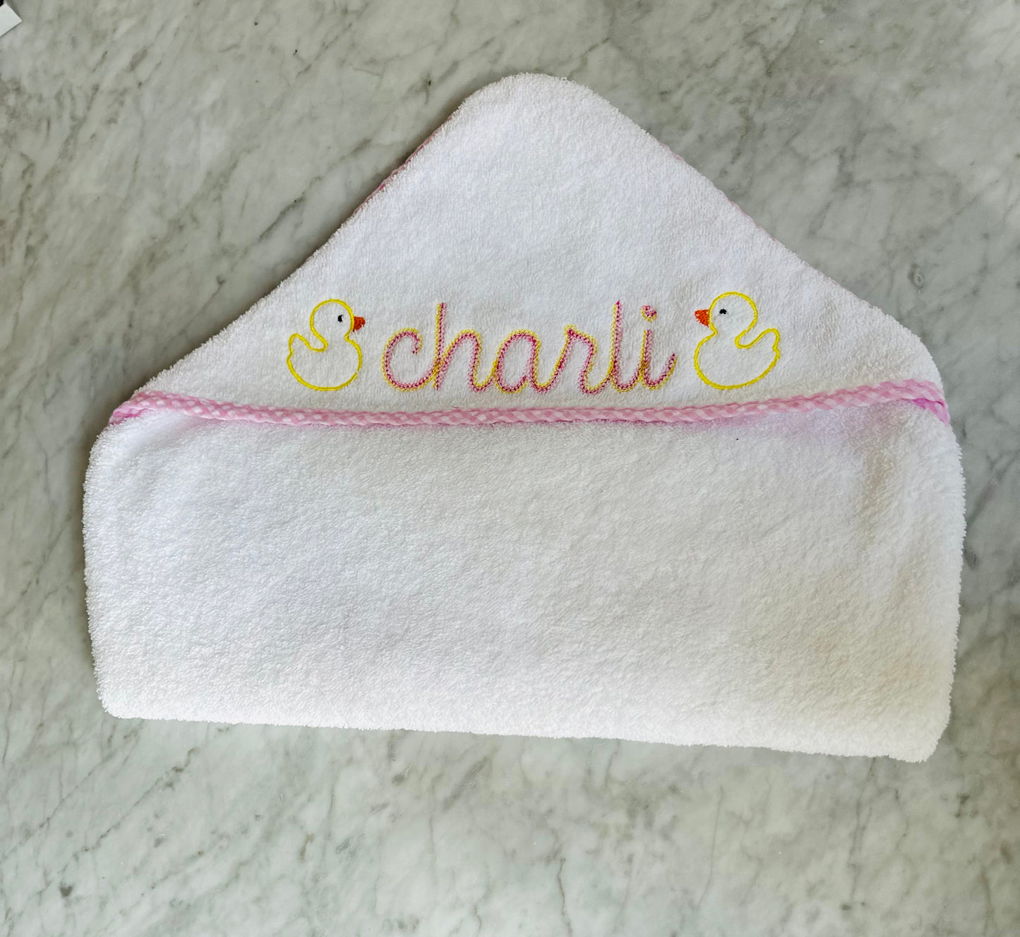 Hooded towel