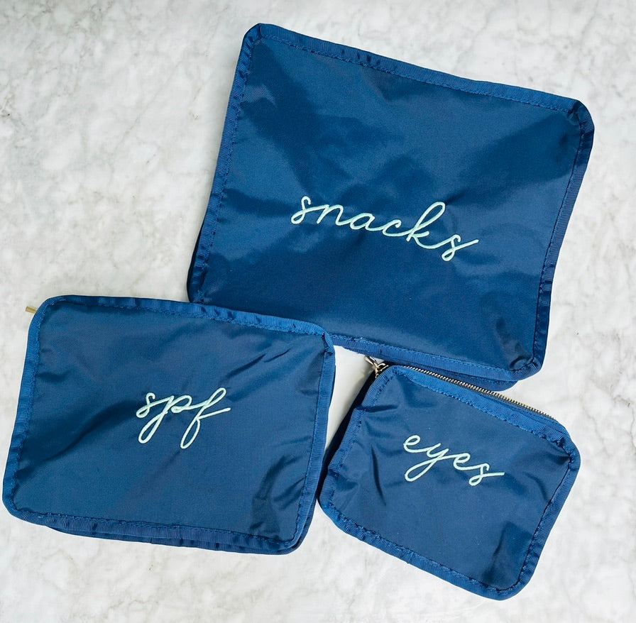 Set of 3 packing cubes