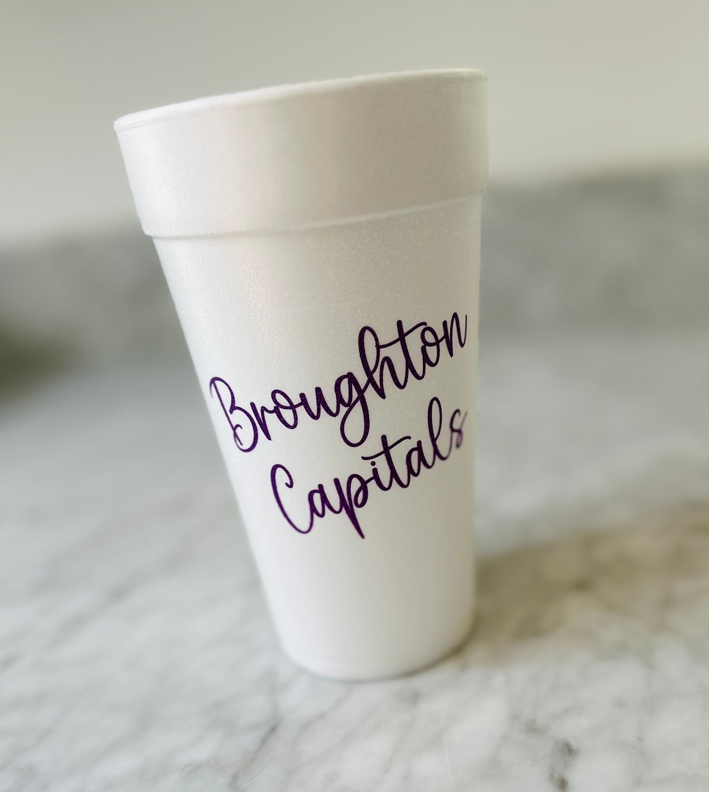 Team foam cups