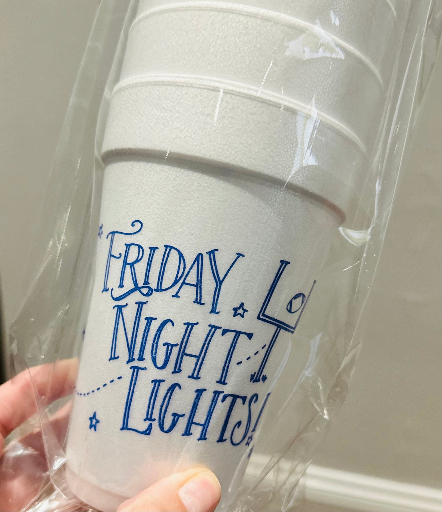 Team foam cups