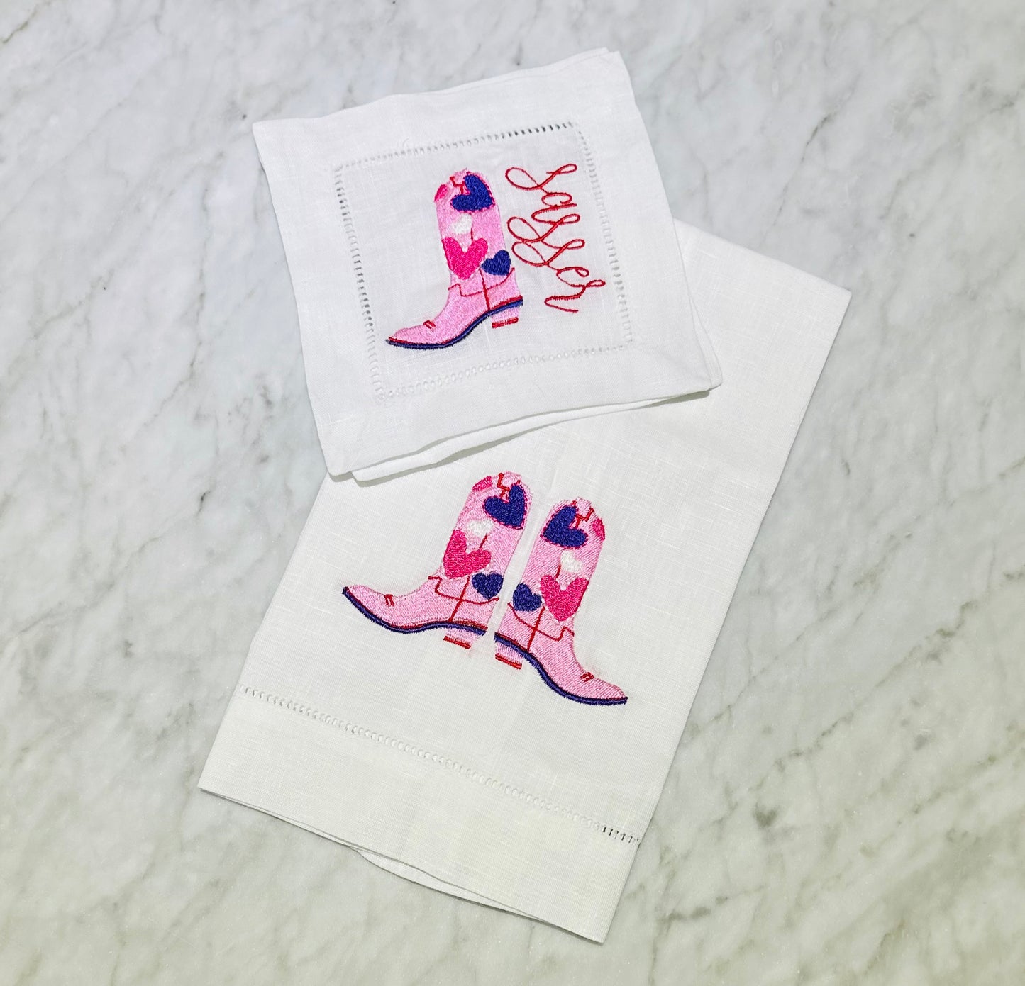 Seasonal guest towel