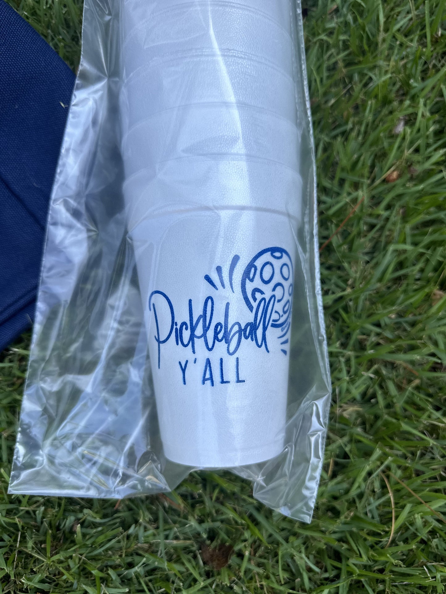 Pickleball foam cups