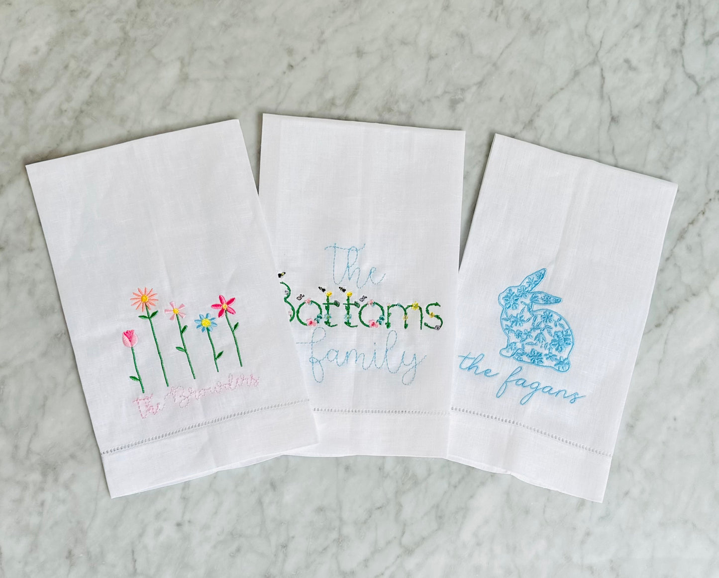 Seasonal guest towel