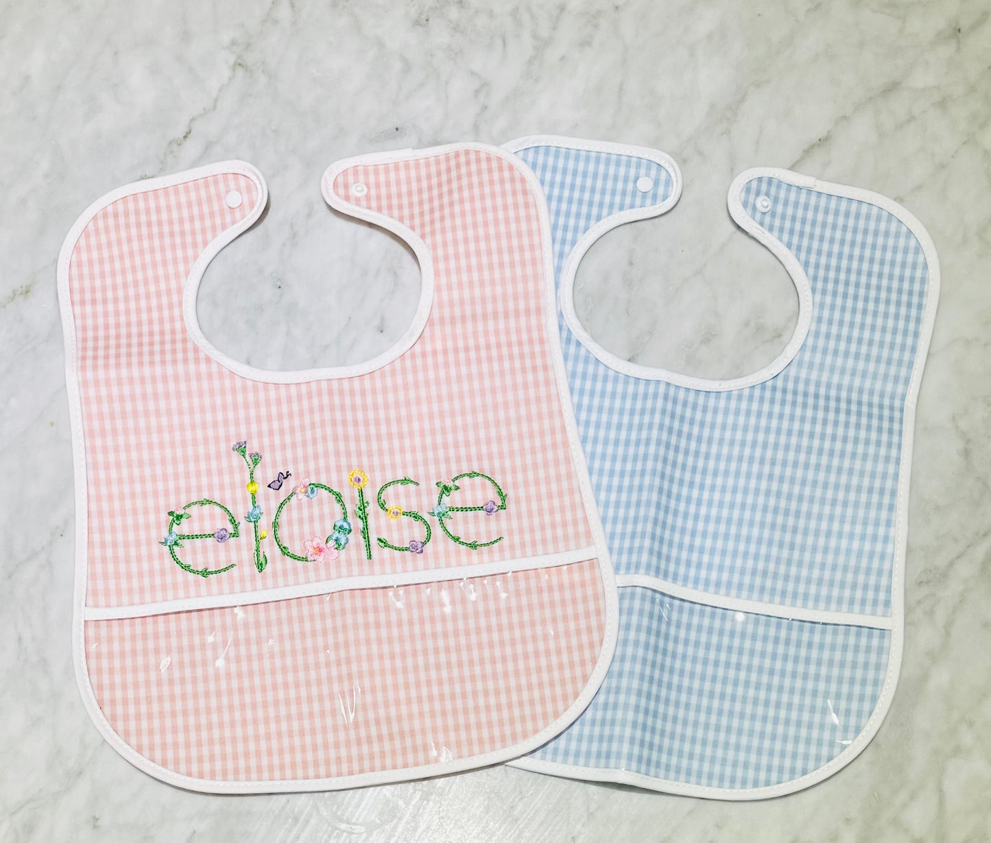 Coated bib