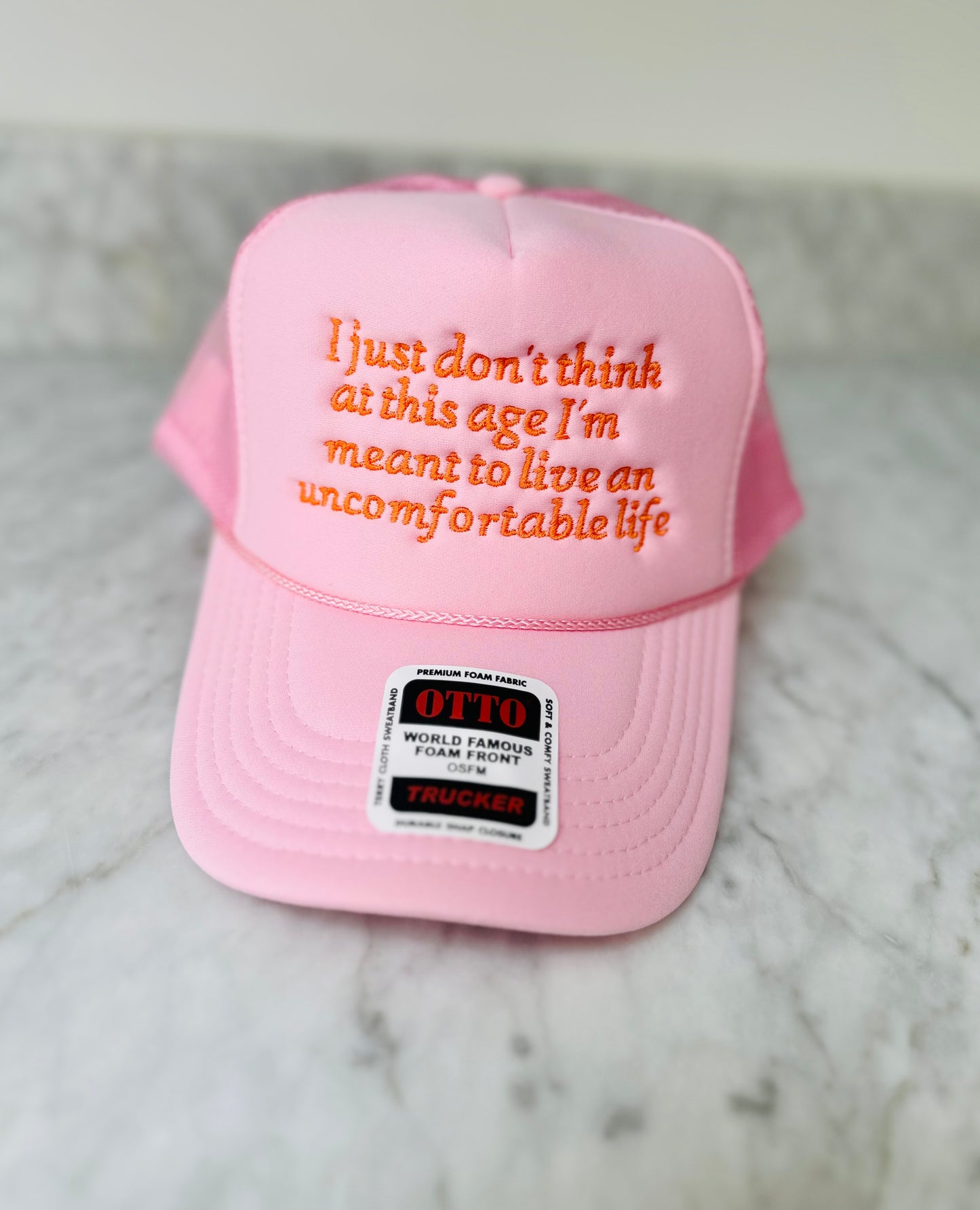 Custom White Lotus saying hat