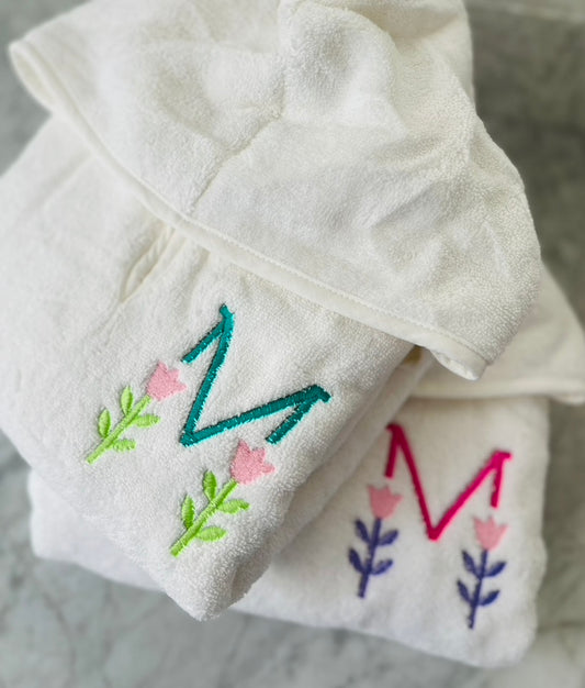 Hooded Towel Poncho