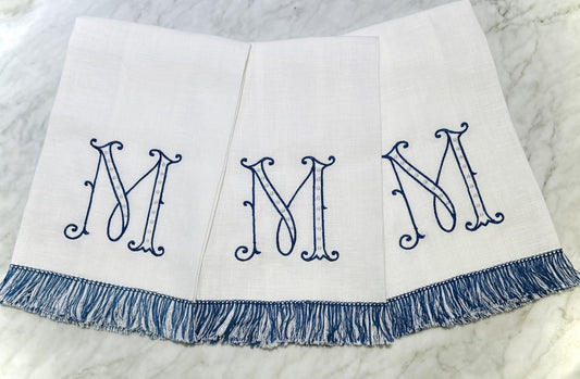 Guest towel with trimmings image 1