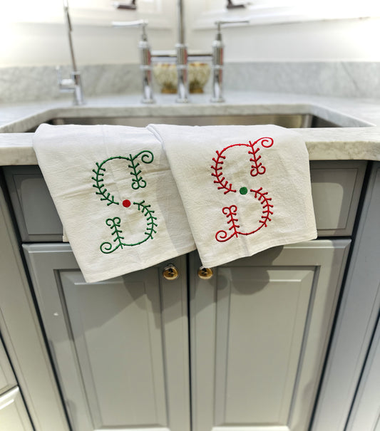 Flour sack kitchen towels