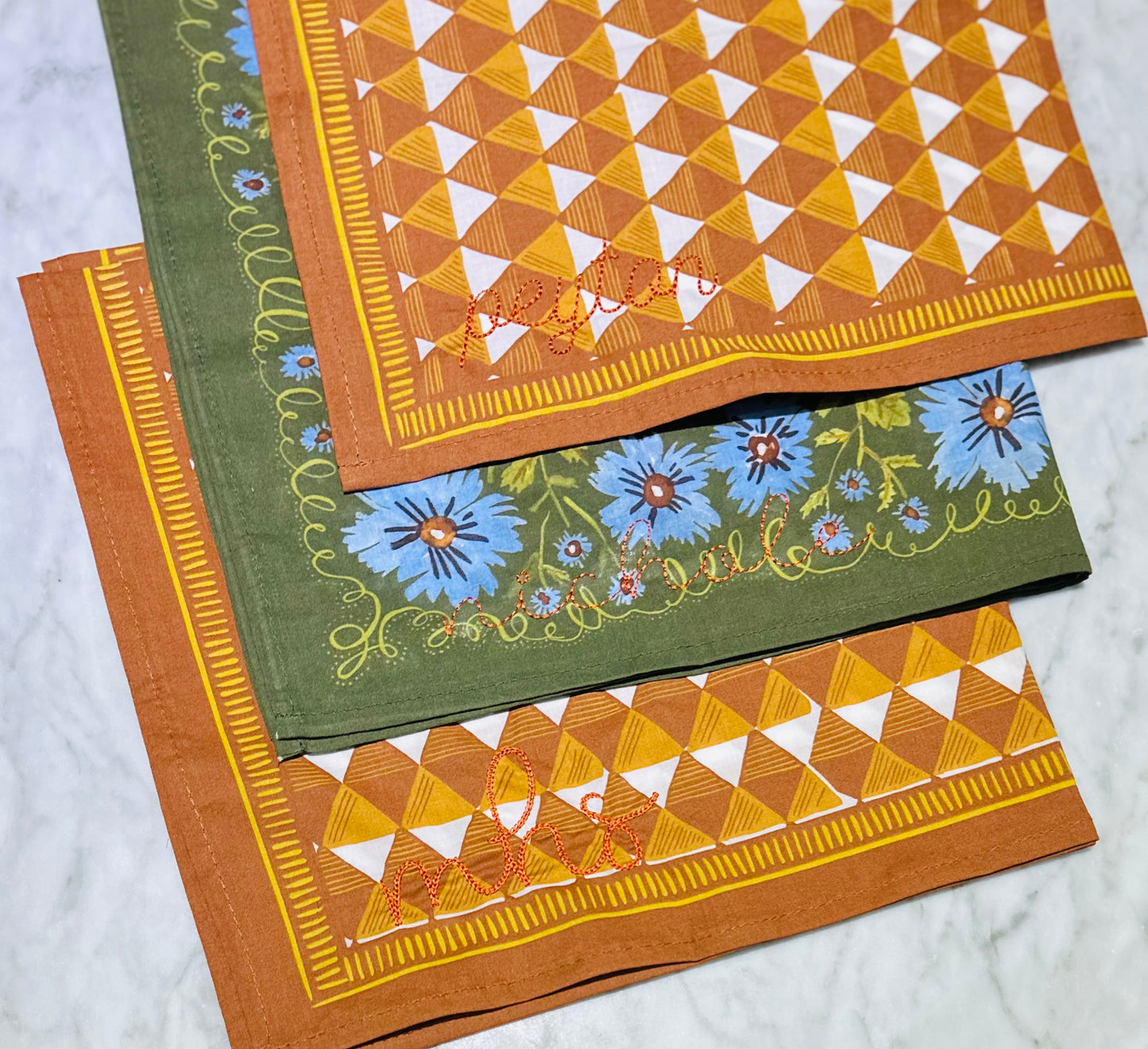 Patterned bandana