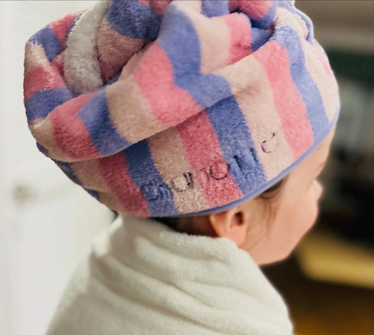 Towel hair wraps