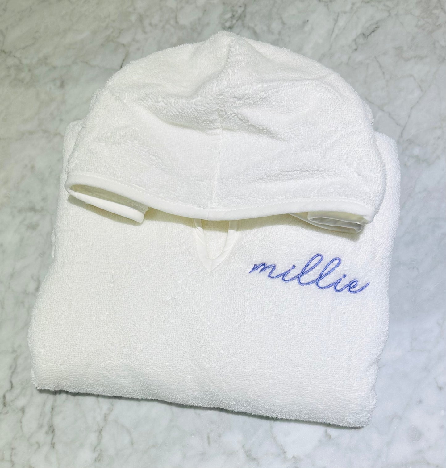 Hooded Towel Poncho