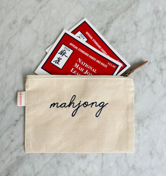 Linen clutch