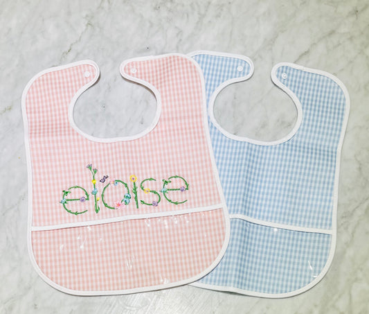 Coated bib