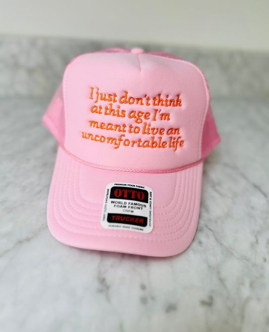 Custom White Lotus saying hat