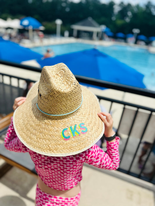 Youth straw sun hat