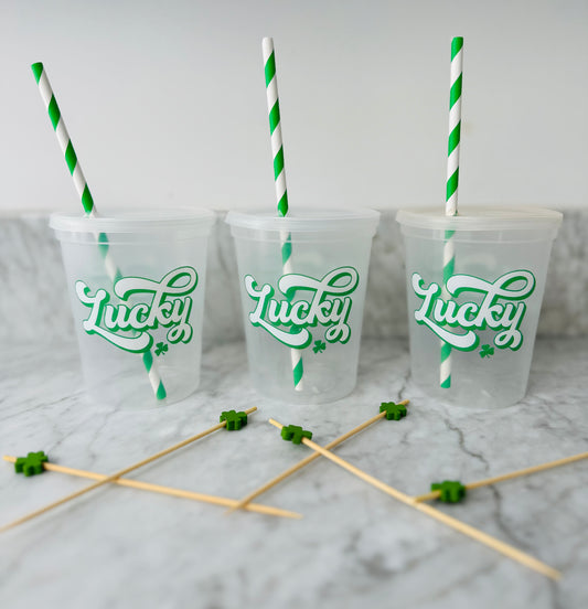 St. Patrick's day cups