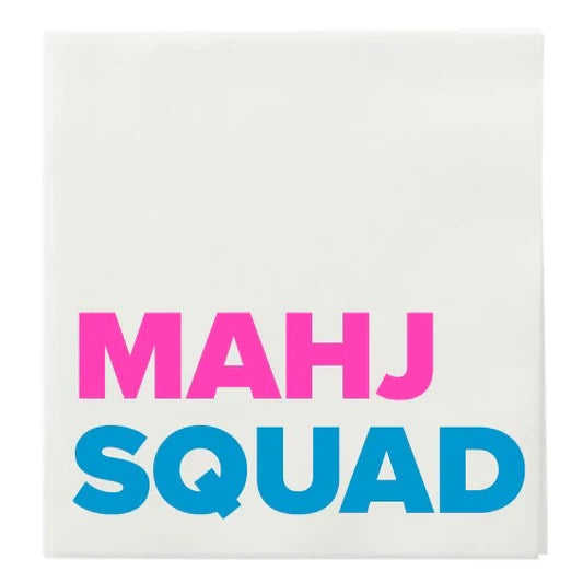 Mahj Squad napkins