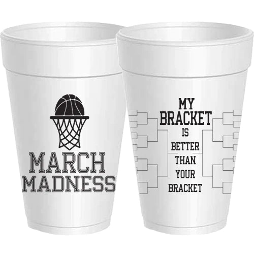 March Madness cups